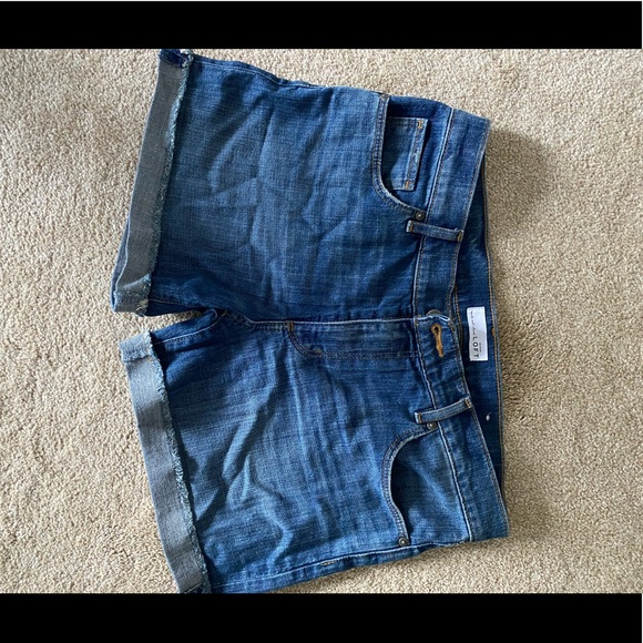 Loft Jean Shorts - Picture 1 of 2